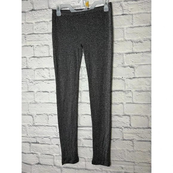 Guess gray shimmery leggings size M. - Picture 2 of 6